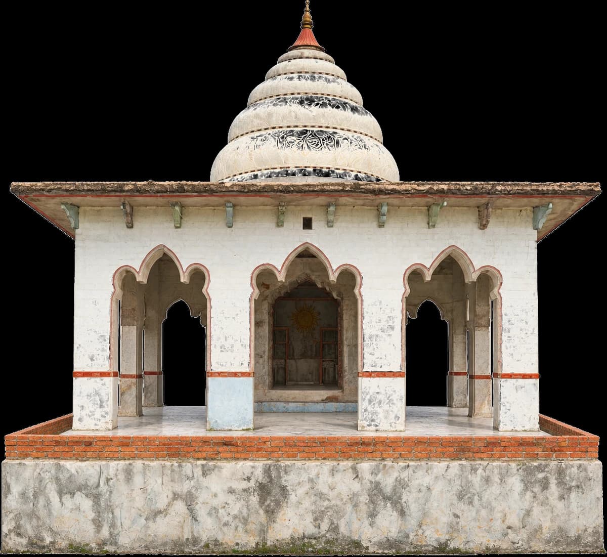 The Surya Mandir of Kochas, turning slowly in the talab